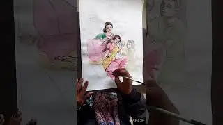 sg #art #and# craft# composition water colour painting🎨👍 part 1