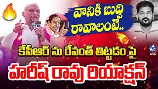సీఎం రేవంత్ బూతుల పై హరీష్ ఫైర్ | Harish Rao Fires on CM Revanth Reddy Comments on KCR | Mic Tv News