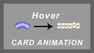 Pure CSS Card Hover Animation - FOT