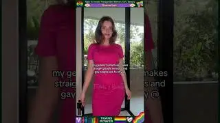 Male to Female Transgender Woman - Emma Lax #viralvideo #shortvideo #transgender #mtf #lgbt #shorts