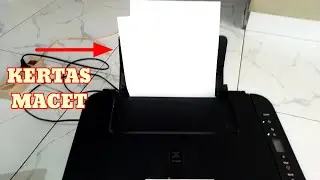 CARA MENGATASI PRINTER CANON G2010 KERTAS MACET/TIDAK BISA NARIK KERTAS