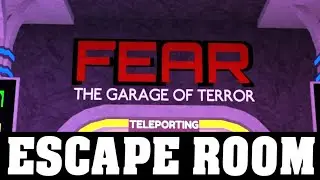 Roblox ESCAPE ROOM: FEAR THE GARAGE OF TERROR Walkthrough [English] [ByEscapeLovers]🎲
