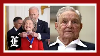 Biden awards Presidental Medal of Freedom to George Soros, Hillary Clinton, and Denzel Washington