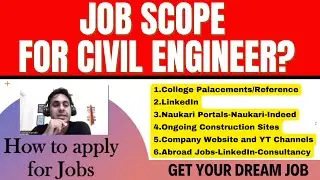 Essential Skills for Fresher Civil Engineers (Get Your First Job!) | Akshay Kamath