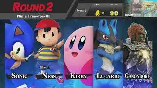 Super Smash Bros Wii U - Link「Longplay」