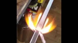 Flame Polishing an Acrylic Panel.