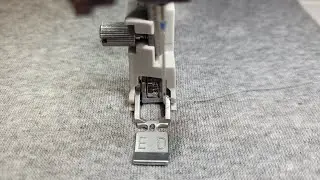 Janome Continental M7 ritsen boventransport voet.