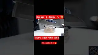 glass burger cutting 🍔🔪     #burger #shorts #viral #shortsfeed #trendingshorts #ai