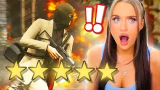 My Little Sister PRETENDS to be me in GTA 5 with my CRUSH!