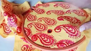 how to highlighted any block print/backstitch সেলাই যেভাবে করবেন /part-1