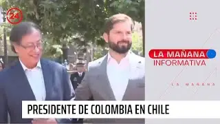 Presidente de Colombia inició visita de Estado a Chile | 24 Horas TVN Chile