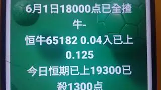 Bcchannel 恒牛65182 大勝 勿忘三步曲 恒期企19150之上再上破19300才再揸恒牛  whatsapp 5623 3995