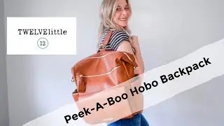 ✨BRAND NEW-Twelve Little Peek A Boo Hobo Backpack All Packed Up