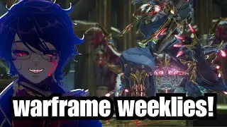 doing my warframe weeklies! - vtuber livestream
