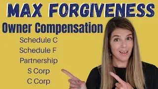 PPP Forgiveness Update - Maximize Forgiveness on Compensation for Owners {FREE DOWNLOAD}