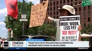 Philadelphia aims to control trash pileups as city workers strike continues