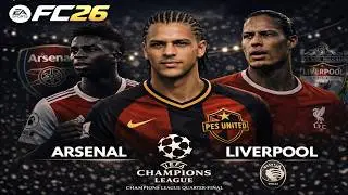 FC 26 Career Mode LIVE | PES United vs Arsenal & Liverpool + Atalanta Champions League QF!