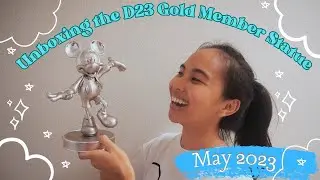 Unboxing the 2023 D23 Gold Member Statue! | Leader of the Club Milestone Statue | Mickey Mouse