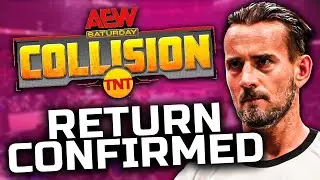 Massive CM Punk Return Update.. AEW Collision Commentary Team.. & More Wrestling News!
