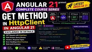 get method in HttpClient in Angular 21 | httpclient in Angular | Angular 21 tutorials in Hindi