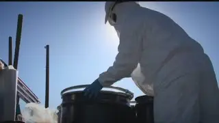 Cascade Fire Cleanup Begins With Hazardous Materials Cleanup