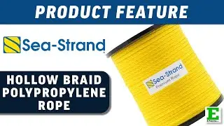 Sea Strand Hollow Braid Polypropylene Rope | E-Rigging Products