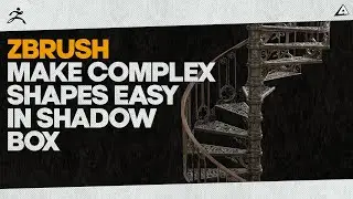 Урок по Zbrush: ЛЕГКОЕ создание сложных фигур в Shadowbox