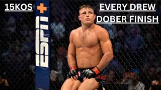 Every Drew Dober knockout in the UFC
