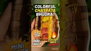 Gujarat Ka Bhugra... Mere Style Mein! 🌈 New Colorful Snack Idea 🔥 | #shorts #shortsfeed #trending