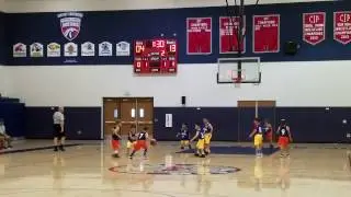 Game 1 Golden State Warriors vs Thunder 3  Johnik Chew NJB U8 NCB Youth Basketball