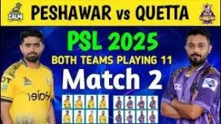 Peshawar Zalmi vs Quetta Gladiators | Match Prediction | PSL Match 2 | PSZ vs QTG| Dream 11