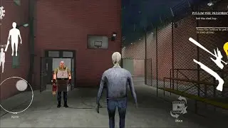 Playing as grandpa vs mr meat 🍖 again in mr meat 2 horror game 