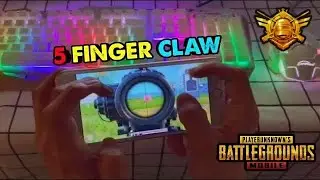 5 FINGER CLAW + GYRO (Handcam) | Control Code + Sensitivity | Fastest Chinese Player | PUBG MOBILE