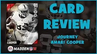MUT 16 Card Review | Journey Amari Cooper