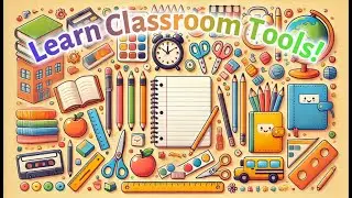Classroom Tools Song ✏️| Nursery Rhyme for Kids | Educational Song | #nurseryrhymes #kidssongs