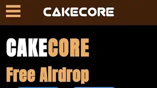CAKE CORE COIN💵 New mining site #cryptocurrency #core #cakecore #coin  link describetion box👇👇