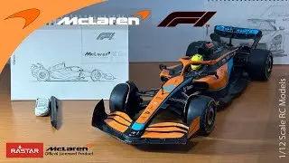Rastar Mclaren F1 Mcl 36 1/12 Scale RC Model, Unboxing, Details, Test Drive