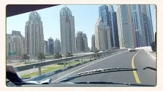 Daily Ride to Work | Dubai's Skyscrapers | Chef Par Vlogs