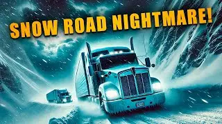 Surviving America&rsquo;s Most Dangerous Snow Roads: Truckers vs. Winter&rsquo;s Fury!