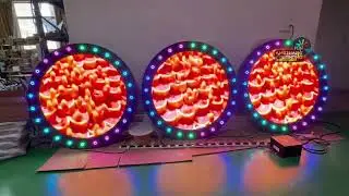 Small Round Screen, 50CM Fairground LED Display