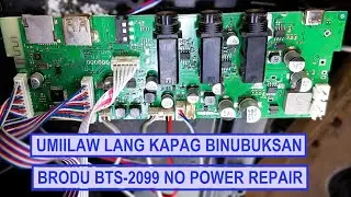 BRODU BTS-2099 Walang Power: Palitan ng Charging PIN at Power switch