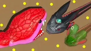 Snake Clash: The Great Snake War Begins!🐍🔥100% win Part 6 Great Snake War Begins