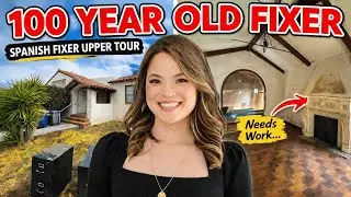We Bought a 100 Year Old Spanish Home to Flip (Fixer Upper Tour)