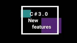 C#.net 3 new features | implicitly typed local variable in c#.net 3 | implicit typing