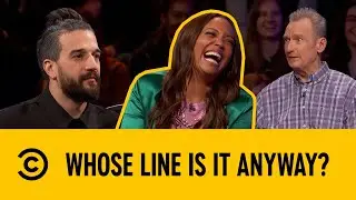 Living Scenery Starring Mark Ballas | Whose Line Is It Anyway?