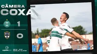 C&acirc;mera Coxa - Coritiba 1 x 0 Real Bras&iacute;lia (Copinha 2022)