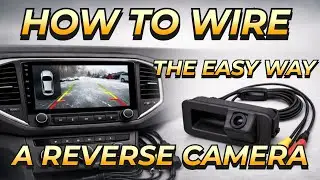 How to Properly Wire a Reverse Camera to an Aftermarket Android Head Unit on Any Car VW Tiguan