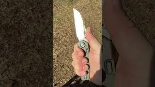 Absolute Banger. Asher Knives Spiro. Button actuated top liner lock. Need I say anything else. 🔥