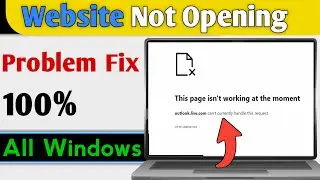 How To Fix Some Websites Not Loading, Opening in any Browser Easy Fix 100% All Windows