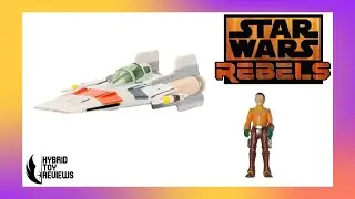 Обзор Star Wars Micro Galaxy Squadron Ezra Bridger A Wing Rebels Chase!